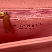 Chanel Pillow Pink Bag Size 15 x 20.5 x 8 cm - 6