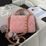 Chanel Pillow Pink Bag Size 15 x 20.5 x 8 cm - 3