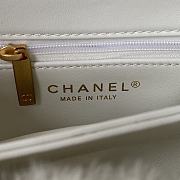 Chanel Pillow White Bag Size 15 x 20.5 x 8 cm - 5