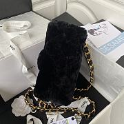 Chanel Pillow Black Bag Size 15 x 20.5 x 8 cm - 3