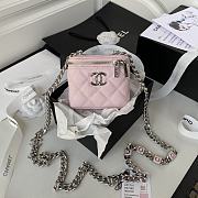 Chanel Chain Box Bag Pink Size 12 cm - 1