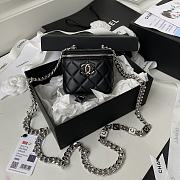 Chanel Chain Box Bag Black Size 12 cm - 1