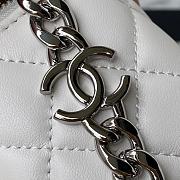 Chanel Chain Box Bag White Size 12 cm - 4