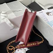 Chanel Vintage Flap Bag Red Size 12 × 20 × 6 cm - 5