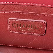 Chanel Vintage Flap Bag Red Size 12 × 20 × 6 cm - 4