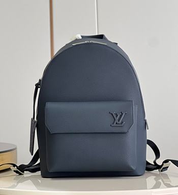 Louis Vuitton Lv Aerogram Backpack Blue Size 30 x 43 x 14 cm