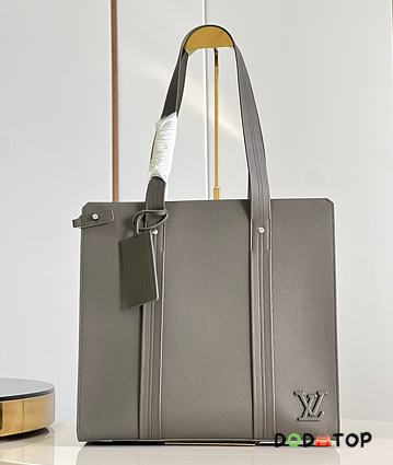 Louis Vuitton LV Aerogram Tote Bag Green Size 36.5 x 34 x 13 cm - 1