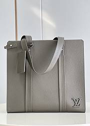 Louis Vuitton LV Aerogram Tote Bag Green Size 36.5 x 34 x 13 cm - 3