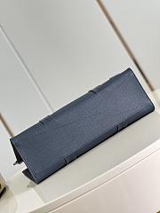 Louis Vuitton LV Aerogram Tote Bag Blue Size 36.5 x 34 x 13 cm - 5