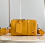 Louis Vuitton LV City Keepall Handbag Yellow Size 27 x 17 x 13 cm - 1