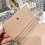 Lady Dior Wallet Beige Size 11 x 8.5 x 3 cm - 3