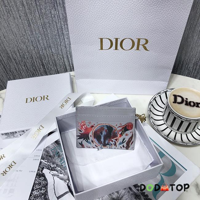 Dior New Card Holder Size 10.5 x 8.7 cm - 1