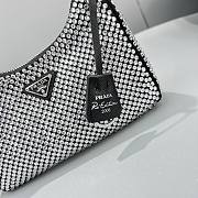 Prada Re-Edition 2005 Satin Bag With Crystals Size 22 x 12 x 6 cm - 2