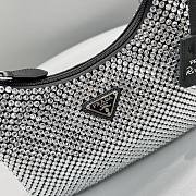 Prada Satin Mini-Bag With Artificial Crystals Size 17 x 6 x 22 cm - 2