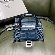 Balenciaga Hourglass Bag Blue Size 19 x 8 x 21 cm - 6