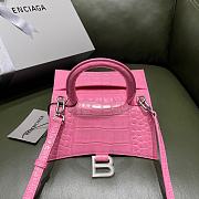Balenciaga Hourglass Bag Pink Size 19 x 8 x 21 cm - 6