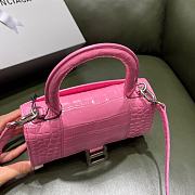Balenciaga Hourglass Bag Pink Size 19 x 8 x 21 cm - 5