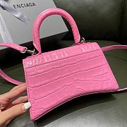 Balenciaga Hourglass Bag Pink Size 19 x 8 x 21 cm - 4