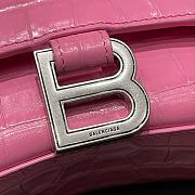 Balenciaga Hourglass Bag Pink Size 19 x 8 x 21 cm - 2