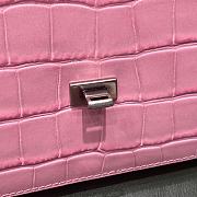 Balenciaga Chain Strap Wallet Bag Pink Size 18 x 14 x 9.5 cm - 4