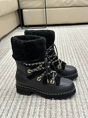 Chanel Boots Black/White - 6