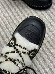 Chanel Boots Black/White - 5