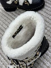 Chanel Boots Black/White - 2