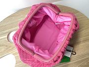 Botega Venata Pouch Pink Bag Size 40 x 18 x 18 cm - 6