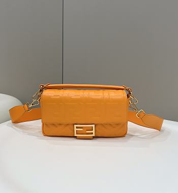 Fendi Baguette Orange Size 26 × 5 × 13 cm