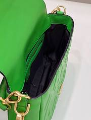 Fendi Baguette Green Size 27 x 5 x 15 cm - 5