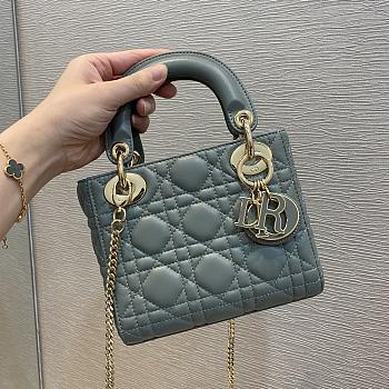 Dior Lady Rock Color Bag Size 17 cm