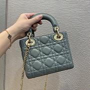 Dior Lady Rock Color Bag Size 17 cm - 5
