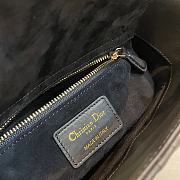 Dior Lady Black Color Bag New Size 20 cm - 6