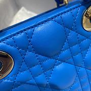 Dior D-joy Shoulder Strap Blue Size 26 x 6 x 14 cm - 6