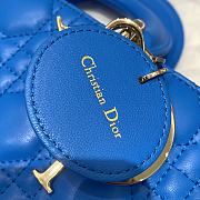 Dior D-joy Shoulder Strap Blue Size 26 x 6 x 14 cm - 2