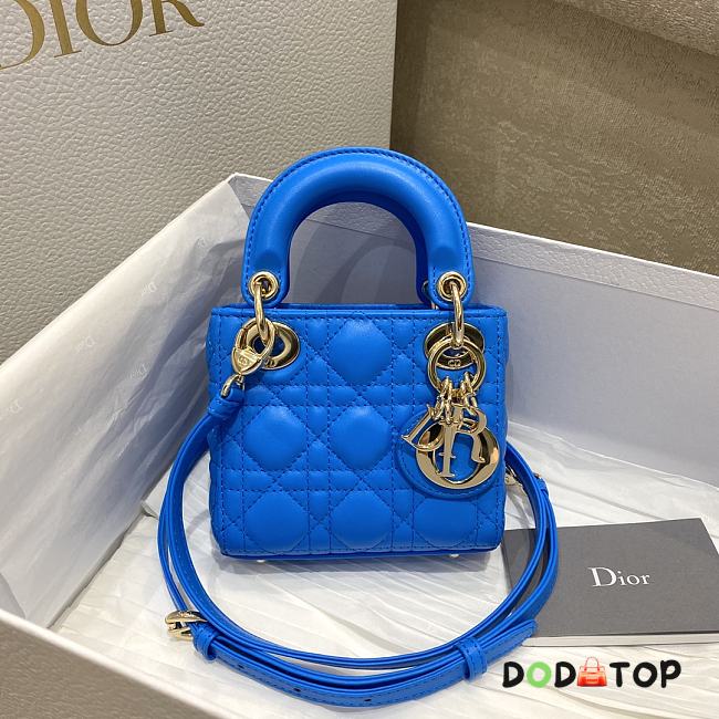 Dior Lady Blue Size 12 x 10 x 5 cm - 1