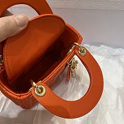 Dior Lady Orange Size 12 x 10 x 5 cm - 6
