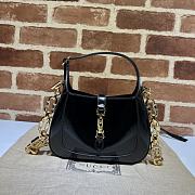Gucci Jackie 1961 Mini Shoulder Bag Black Size 19 x 13 x 3 cm - 1