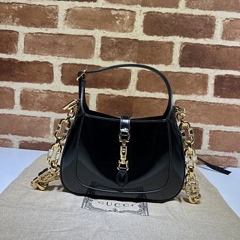Gucci Jackie 1961 Mini Shoulder Bag Black Size 19 x 13 x 3 cm