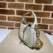 Gucci Jackie 1961 Mini Shoulder Bag White Size 19 x 13 x 3 cm - 5