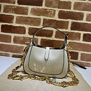 Gucci Jackie 1961 Mini Shoulder Bag White Size 19 x 13 x 3 cm - 2