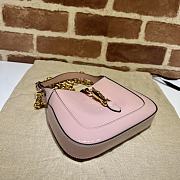 Gucci Jackie 1961 Mini Shoulder Bag Pink Size 19 x 13 x 3 cm - 2