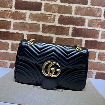 Gucci Marmont Black Size 31 × 19 × 7 cm