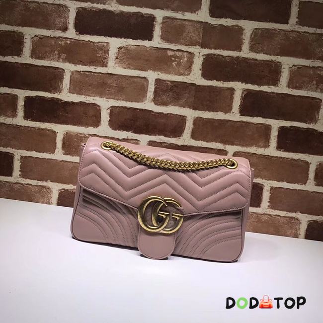 Gucci Marmont Pink Size 31 × 19 × 7 cm - 1