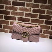 Gucci Marmont Pink Size 31 × 19 × 7 cm - 1