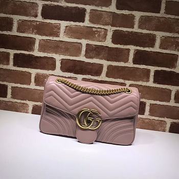 Gucci Marmont Pink Size 31 × 19 × 7 cm