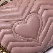 Gucci Marmont Pink Size 31 × 19 × 7 cm - 3