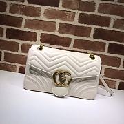 Gucci Marmont White Size 31 × 19 × 7 cm - 1