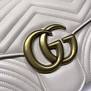 Gucci Marmont White Size 31 × 19 × 7 cm - 4