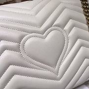 Gucci Marmont White Size 31 × 19 × 7 cm - 2